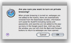 safari private browsing